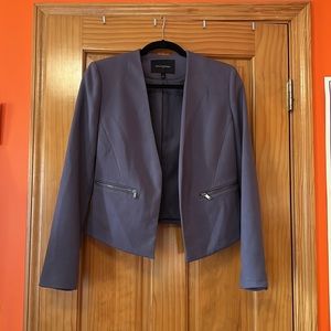 Banana Republic open front blazer dusty purple color size 4